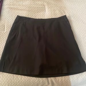 Black golf skirt